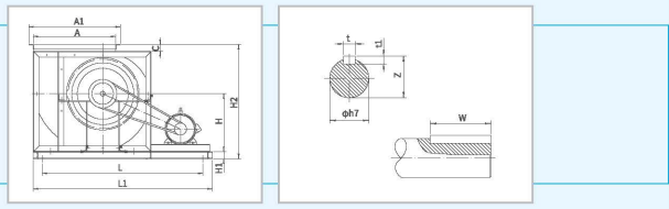 XFM后傾高壓雙進(jìn)風(fēng)套裝風(fēng)機(jī)外觀尺寸2 XFM后傾高壓雙進(jìn)風(fēng)套裝風(fēng)機(jī)外觀尺寸2