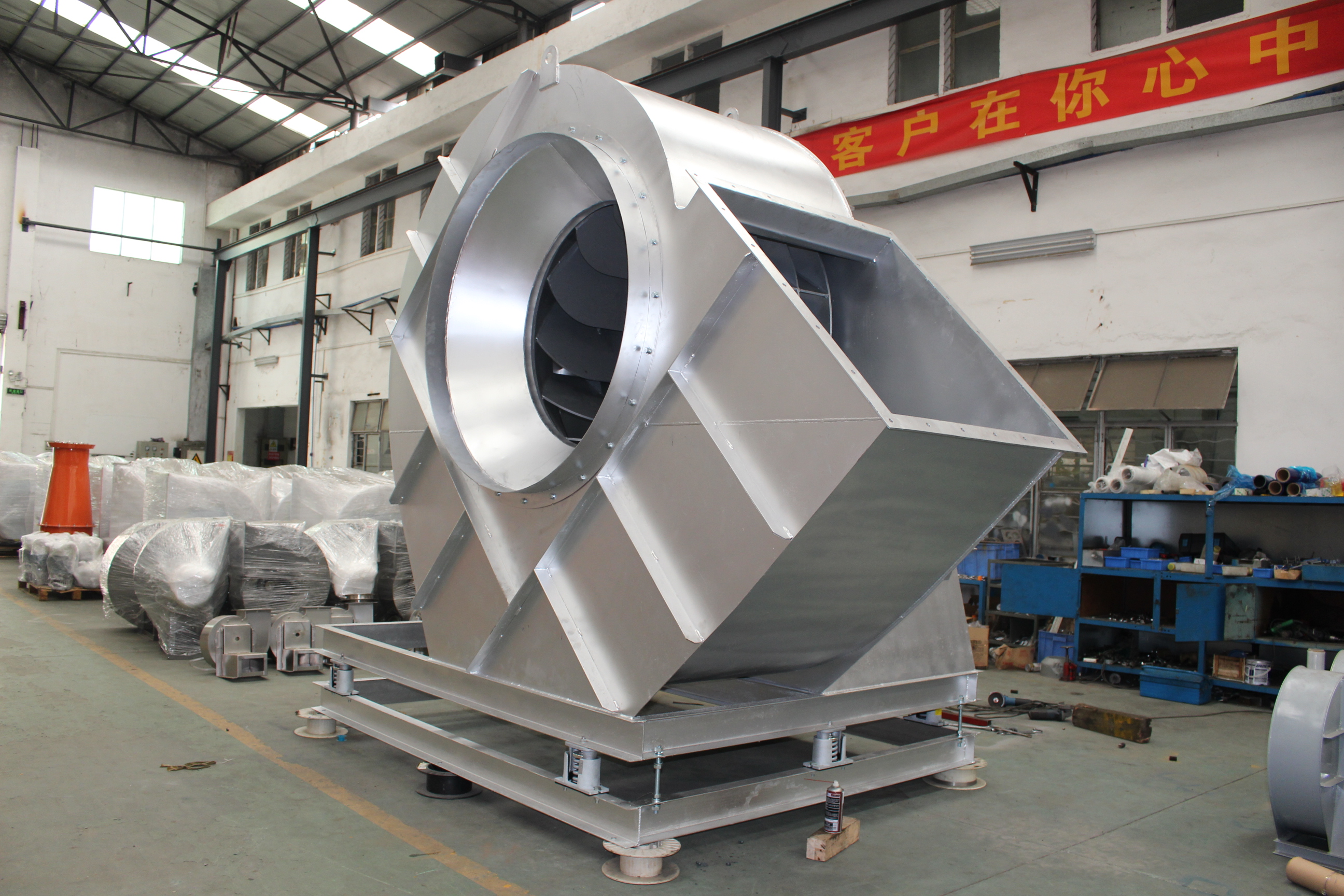 離心風(fēng)機(jī)減震安裝方式 離心風(fēng)機(jī)減震安裝方式