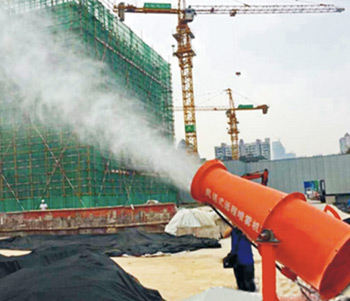 60米除塵霧炮機性能及使用范圍 60米除塵霧炮機性能及使用范圍